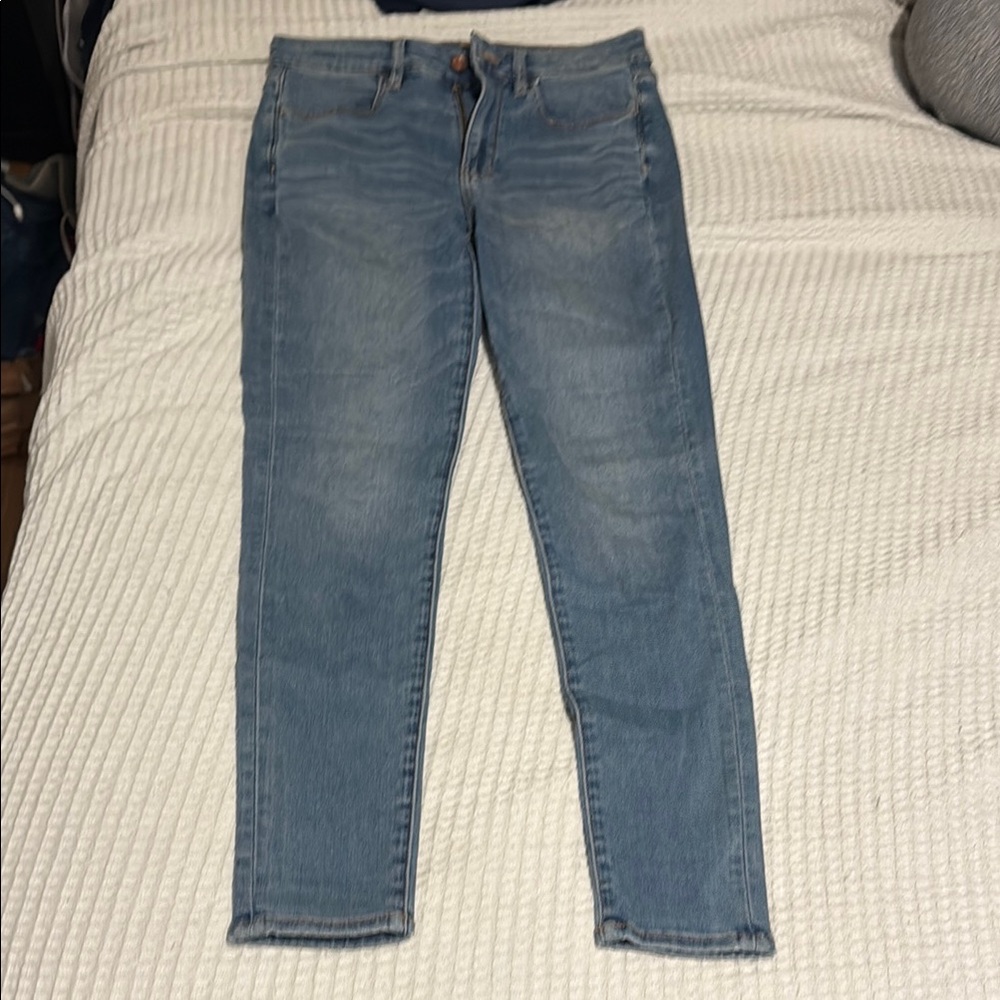 American Eagle Outfitters Blue Jeggings